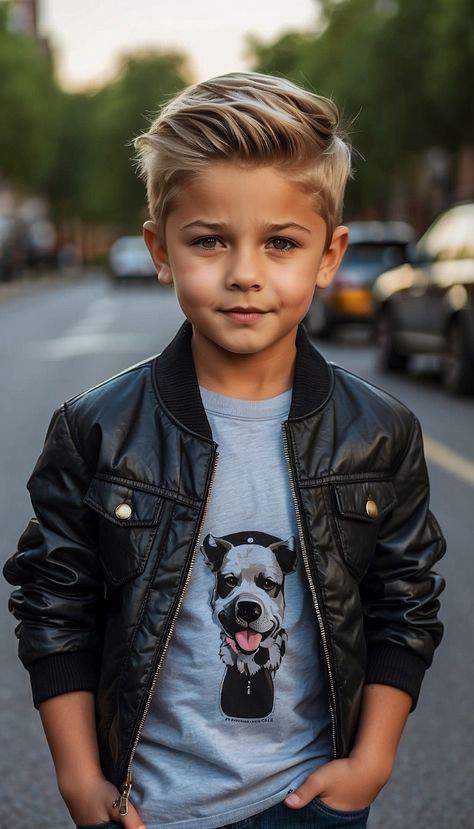 Low Maintenance Short Fade Little Boy Haircuts