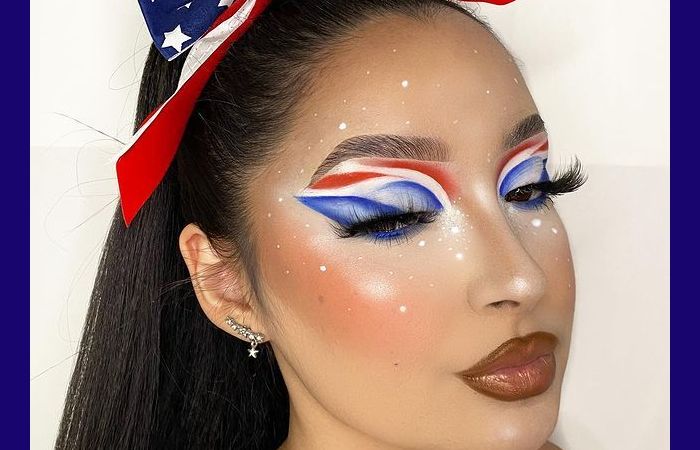 Simple 4th Of July Makeup Ideas 