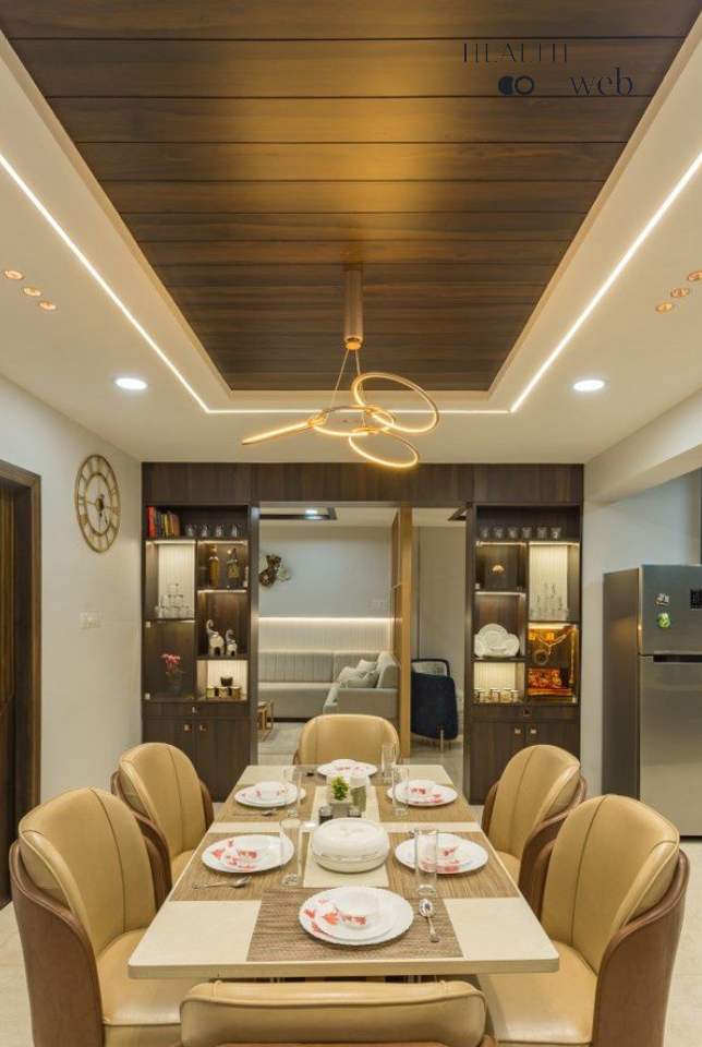 Simple False Ceiling Design For Hall