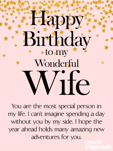 Romantic Birthday Wishes For Wife Images