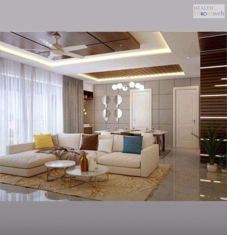 Simple False Ceiling Design For Hall