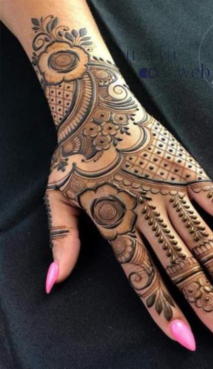 Modern Mehndi Stylish Back Hand Mehndi