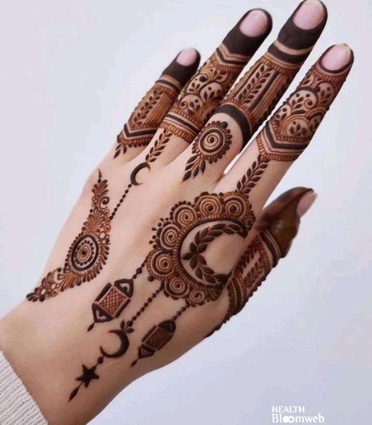 Modern Mehndi Stylish Back Hand Mehndi