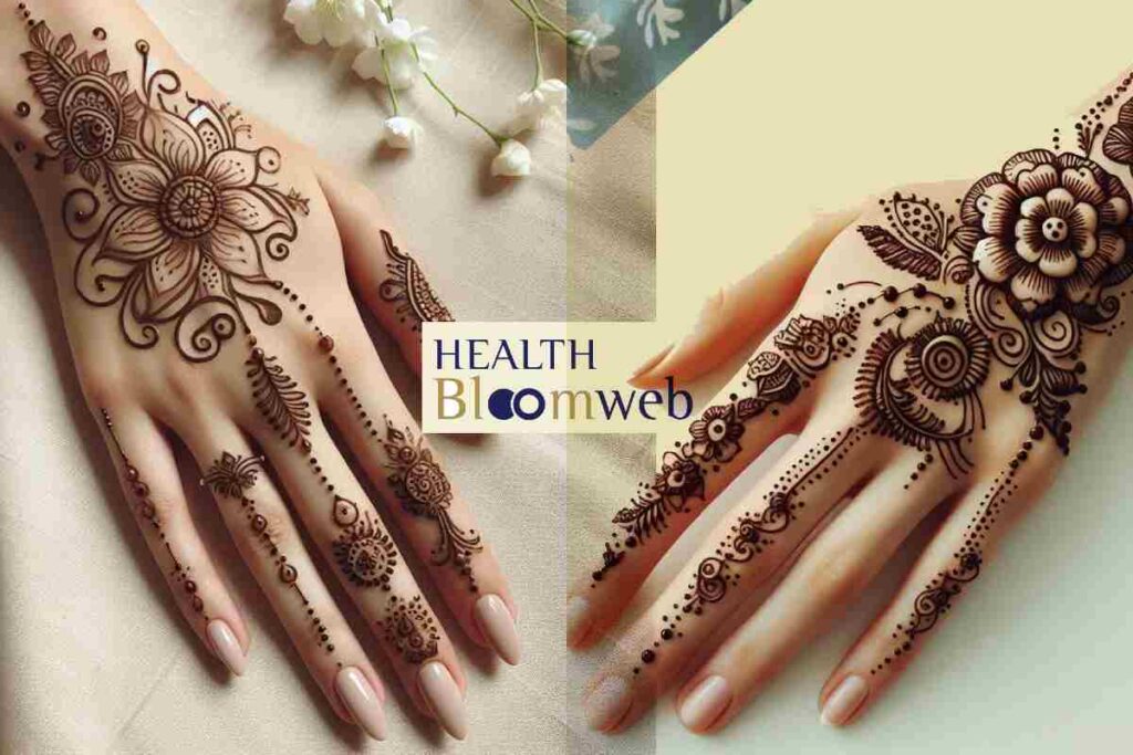 Modern Mehndi Stylish Back Hand Mehndi Design