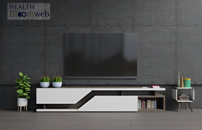 Simple Main Hall Modern Tv Unit Design