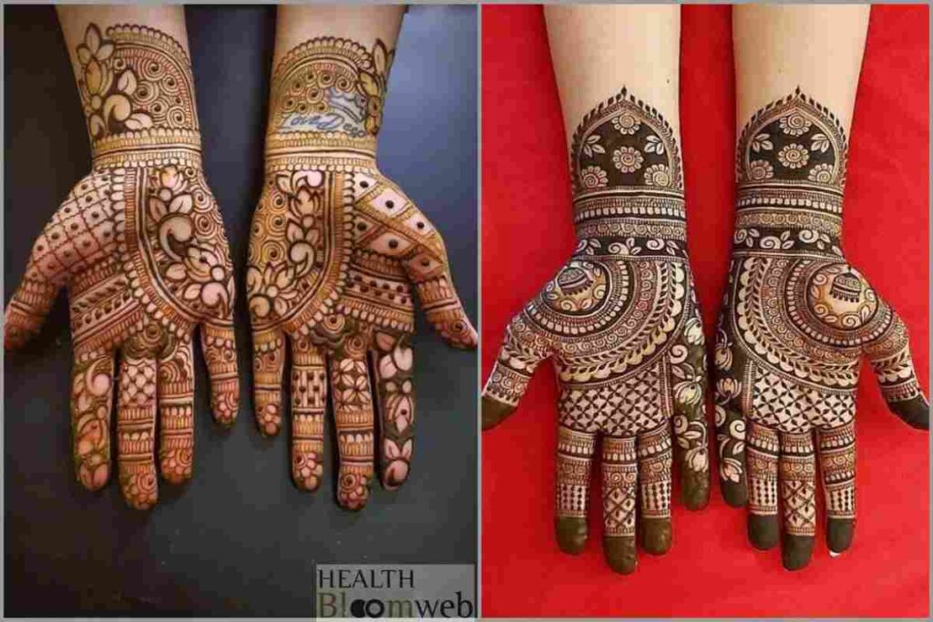 Simple Mehndi Design Photo Full Hand