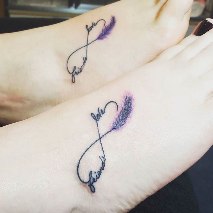 unique best friend tattoos for 2 