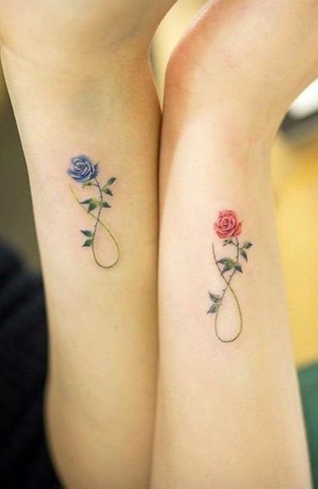 unique best friend tattoos for 2 