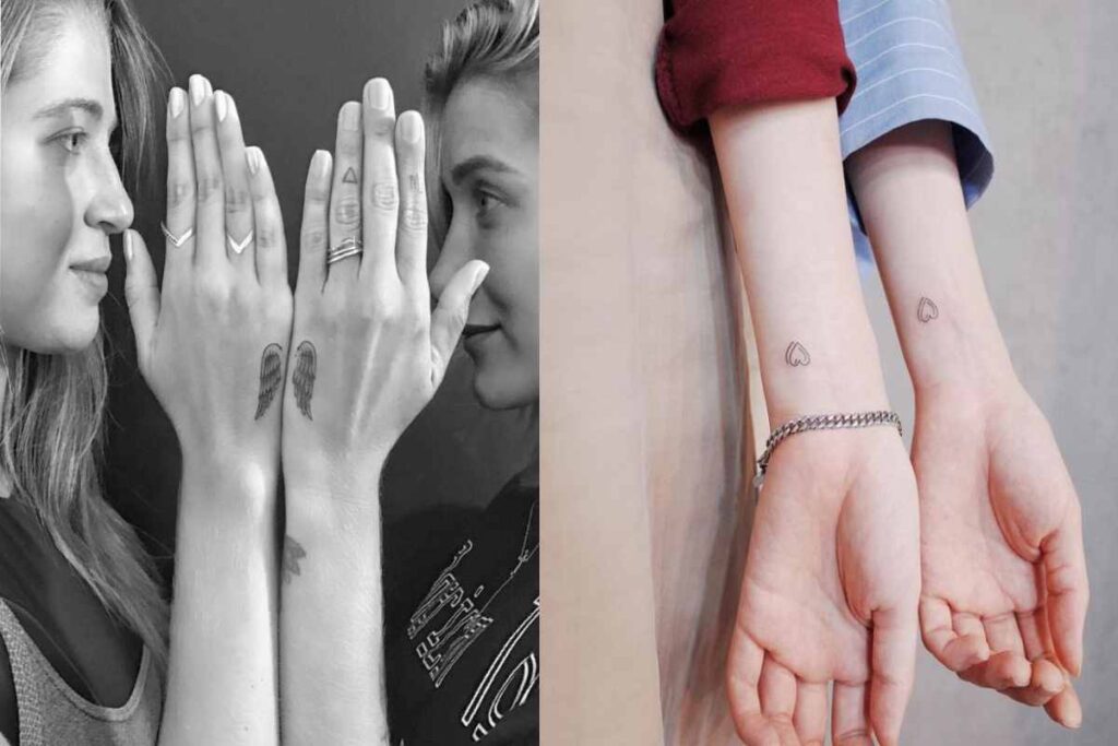 Unique Best Friend Tattoos For 2