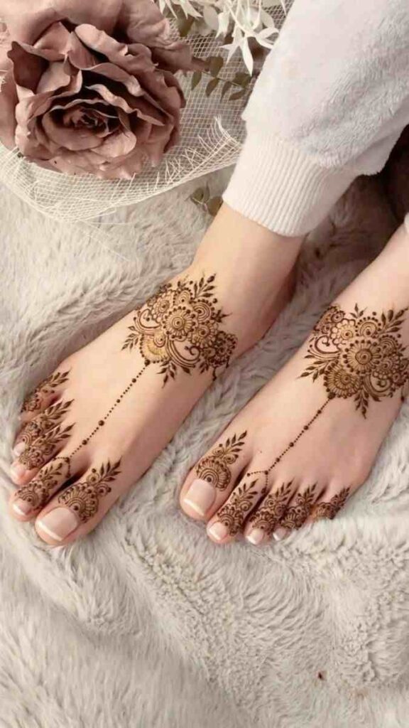 best mehndi designs for your feet